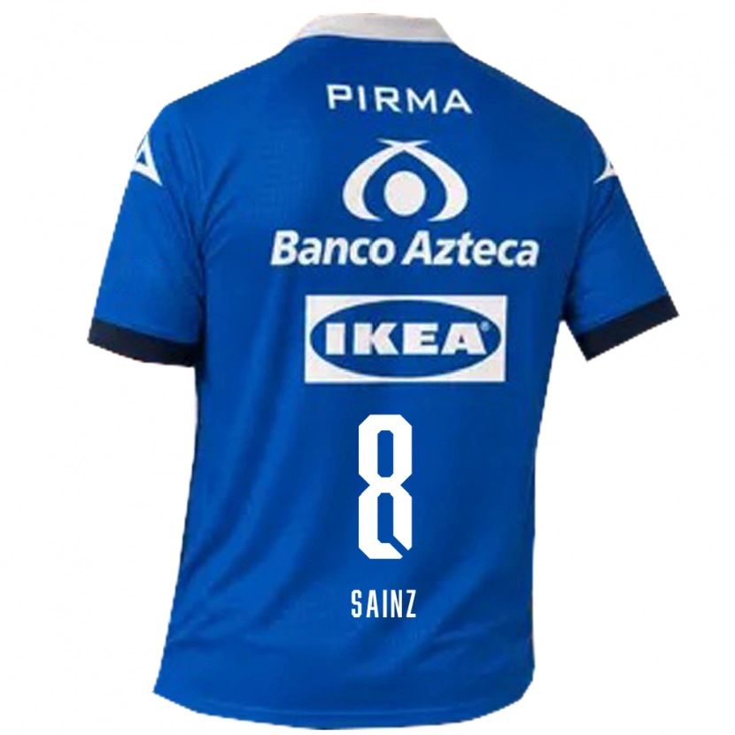 Danxen Kinder María Sainz #8 Blau Weiß Auswärtstrikot Trikot 2026/27 T-Shirt Österreich