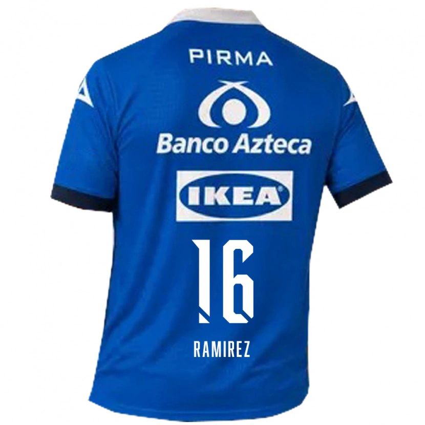 Danxen Kinder Alonso Ramírez #16 Blau Weiß Auswärtstrikot Trikot 2026/27 T-Shirt Österreich