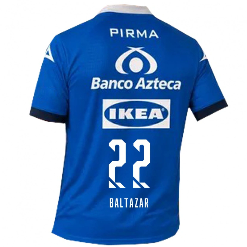 Danxen Kinder Carlos Baltazar #22 Blau Weiß Auswärtstrikot Trikot 2026/27 T-Shirt Österreich