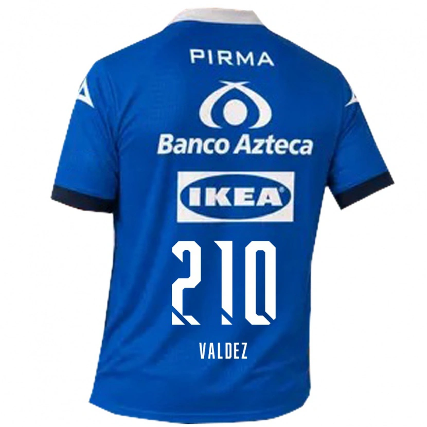 Danxen Kinder Jesús Valdez #210 Blau Weiß Auswärtstrikot Trikot 2026/27 T-Shirt Österreich