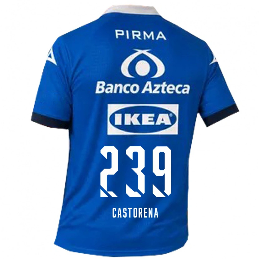 Danxen Kinder Ernesto Castorena #239 Blau Weiß Auswärtstrikot Trikot 2026/27 T-Shirt Österreich