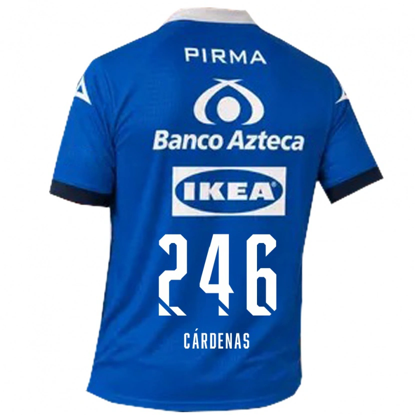 Danxen Kinder Enrique Cárdenas #246 Blau Weiß Auswärtstrikot Trikot 2026/27 T-Shirt Österreich