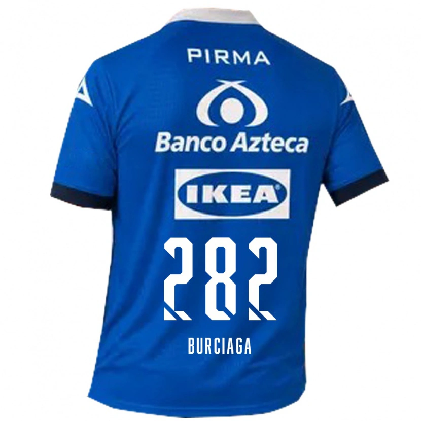 Danxen Kinder Emiliano Burciaga #282 Blau Weiß Auswärtstrikot Trikot 2026/27 T-Shirt Österreich
