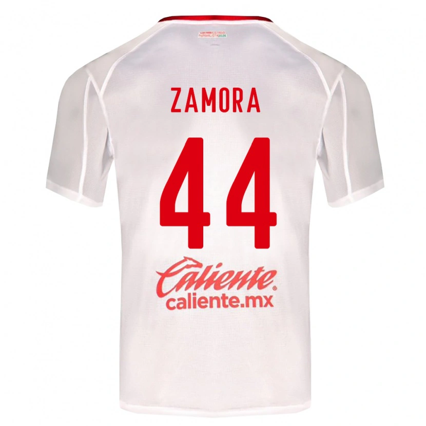 Danxen Kinder Saúl Zamora #44 Weiß Grün Rot Auswärtstrikot Trikot 2026/27 T-Shirt Österreich