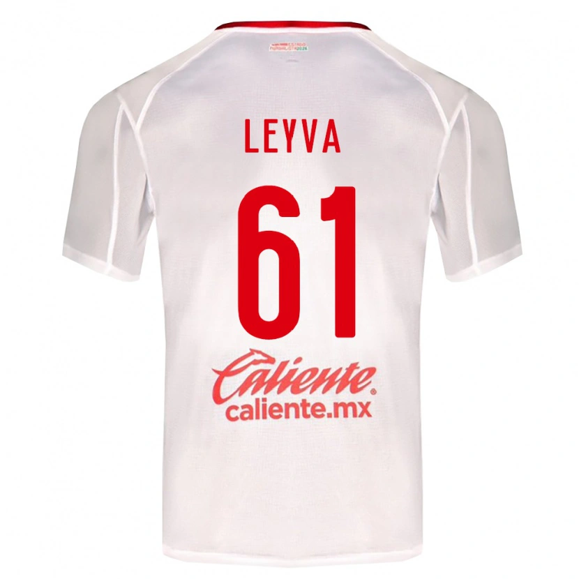 Danxen Kinder Axel Leyva #61 Weiß Grün Rot Auswärtstrikot Trikot 2026/27 T-Shirt Österreich