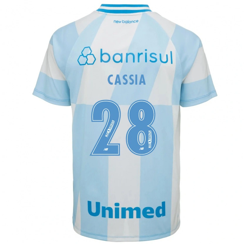 Danxen Kinder Cássia #28 Hellblau Weiß Auswärtstrikot Trikot 2026/27 T-Shirt Österreich