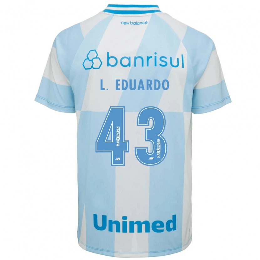Danxen Kinder Luis Eduardo #43 Hellblau Weiß Auswärtstrikot Trikot 2026/27 T-Shirt Österreich