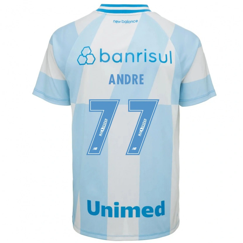 Danxen Kinder André #77 Hellblau Weiß Auswärtstrikot Trikot 2026/27 T-Shirt Österreich
