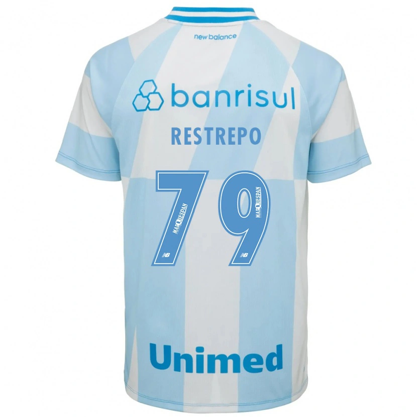 Danxen Kinder Kelly Restrepo #79 Hellblau Weiß Auswärtstrikot Trikot 2026/27 T-Shirt Österreich
