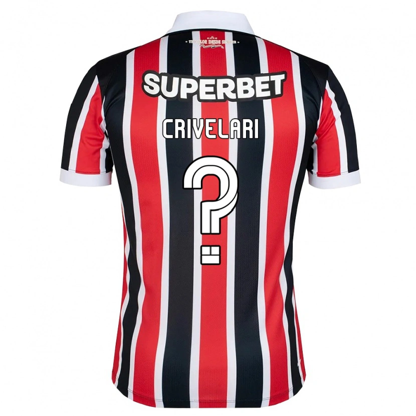 Danxen Kinder Giovanna Crivelari #0 Rot Weiß Schwarz Auswärtstrikot Trikot 2026/27 T-Shirt Österreich