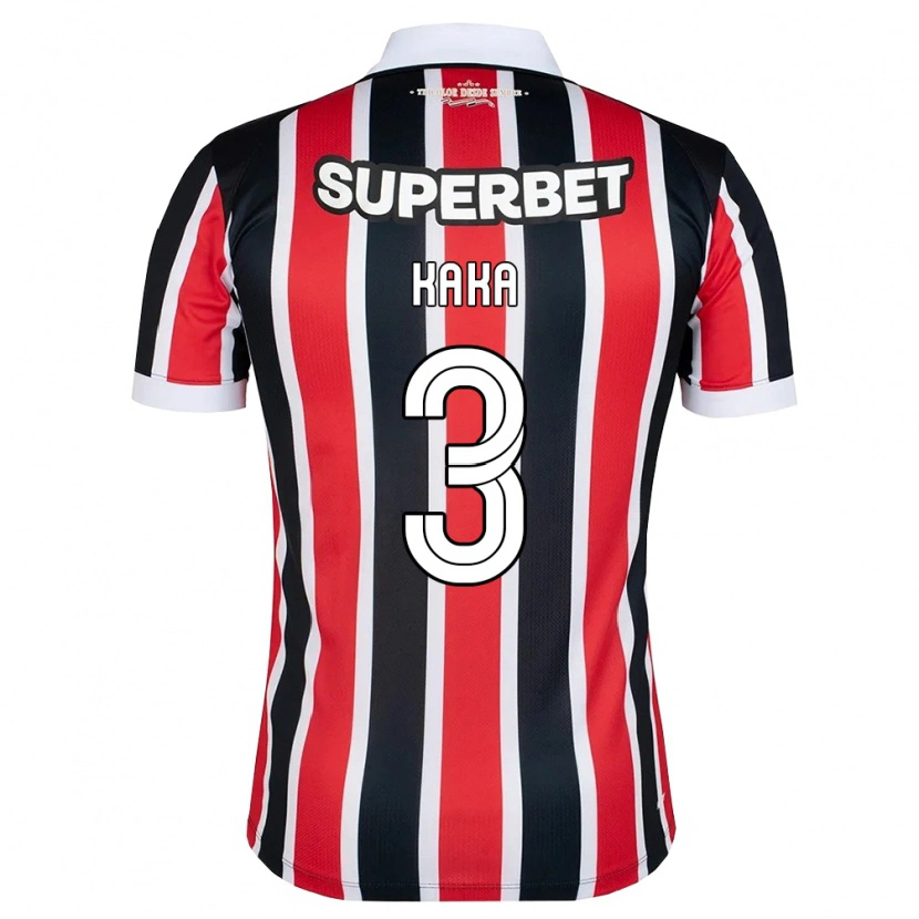 Danxen Kinder Kaka #3 Rot Weiß Schwarz Auswärtstrikot Trikot 2026/27 T-Shirt Österreich
