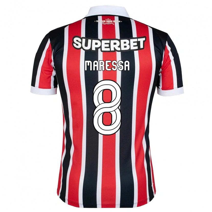 Danxen Kinder Maressa #8 Rot Weiß Schwarz Auswärtstrikot Trikot 2026/27 T-Shirt Österreich