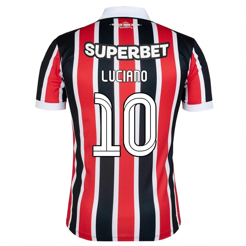 Danxen Kinder Luciano Da Rocha Neves #10 Rot Weiß Schwarz Auswärtstrikot Trikot 2026/27 T-Shirt Österreich