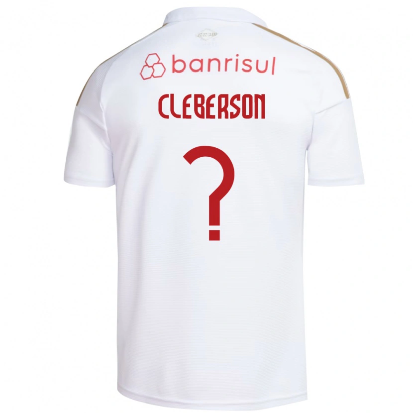 Danxen Kinder Cleberson #0 Weiß Rot Auswärtstrikot Trikot 2026/27 T-Shirt Österreich