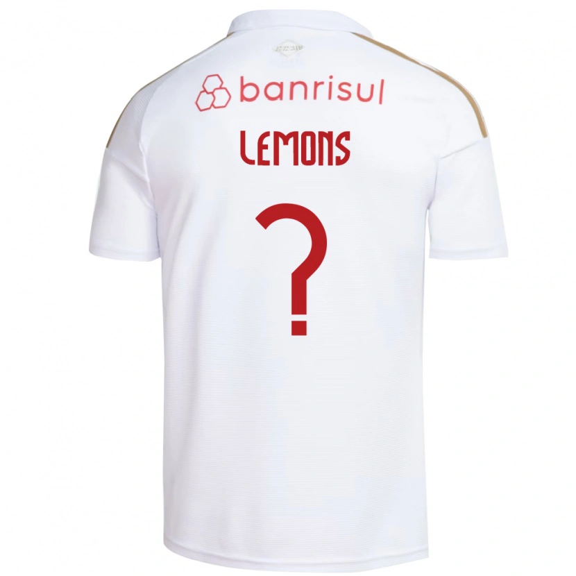 Danxen Kinder Matheus Lemons #0 Weiß Rot Auswärtstrikot Trikot 2026/27 T-Shirt Österreich