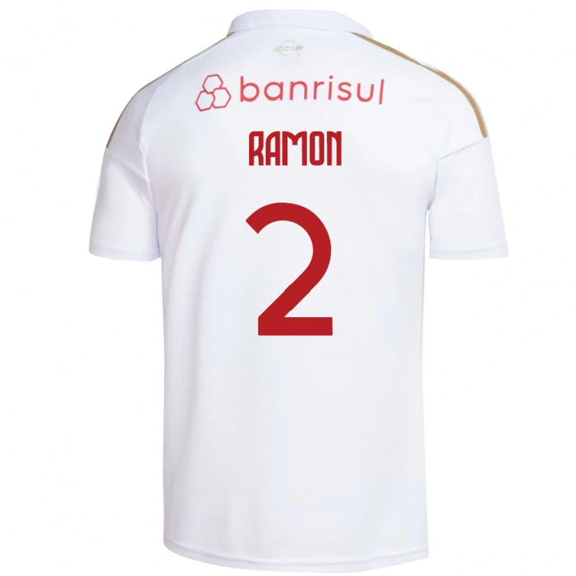 Danxen Kinder Ramon #2 Weiß Rot Auswärtstrikot Trikot 2026/27 T-Shirt Österreich