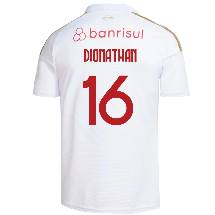Danxen Kinder Dionathan De Lima Dos Santos #16 Weiß Rot Auswärtstrikot Trikot 2026/27 T-Shirt Österreich