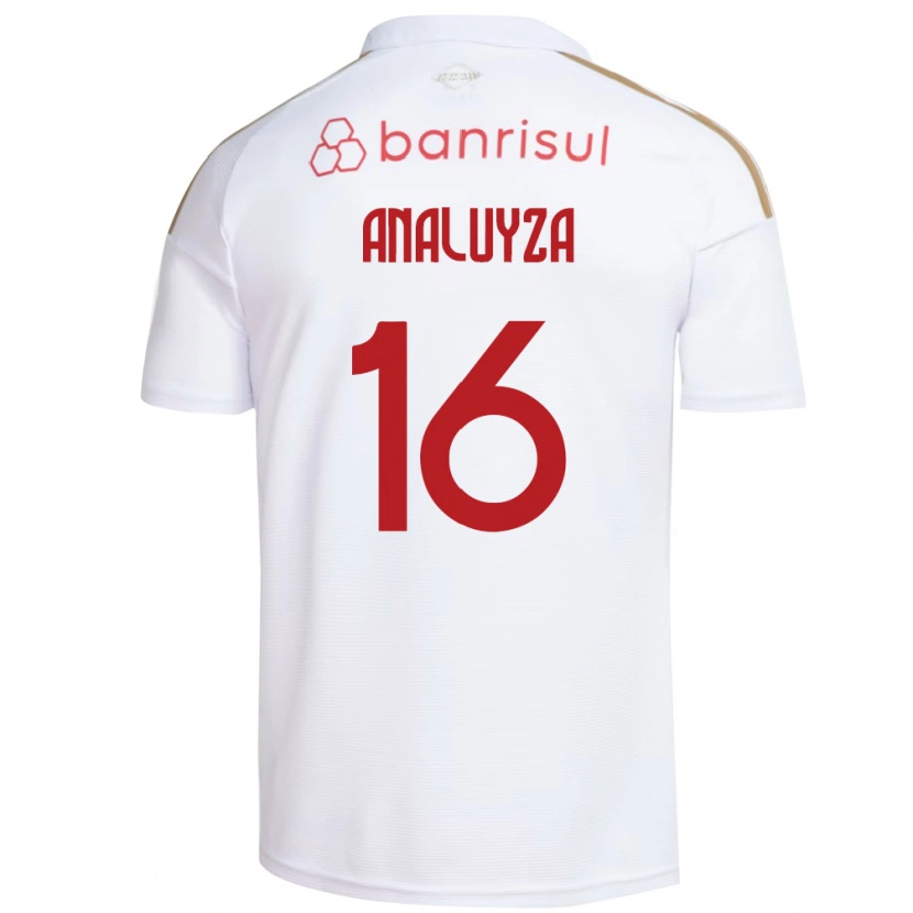 Danxen Kinder Analuyza #16 Weiß Rot Auswärtstrikot Trikot 2026/27 T-Shirt Österreich