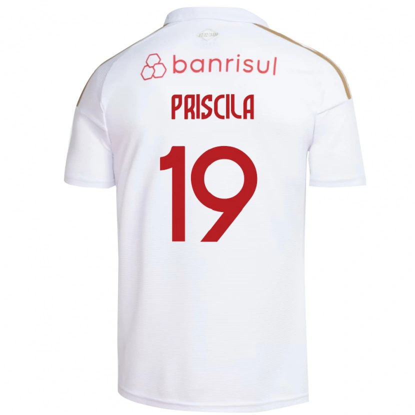 Danxen Kinder Priscila #19 Weiß Rot Auswärtstrikot Trikot 2026/27 T-Shirt Österreich
