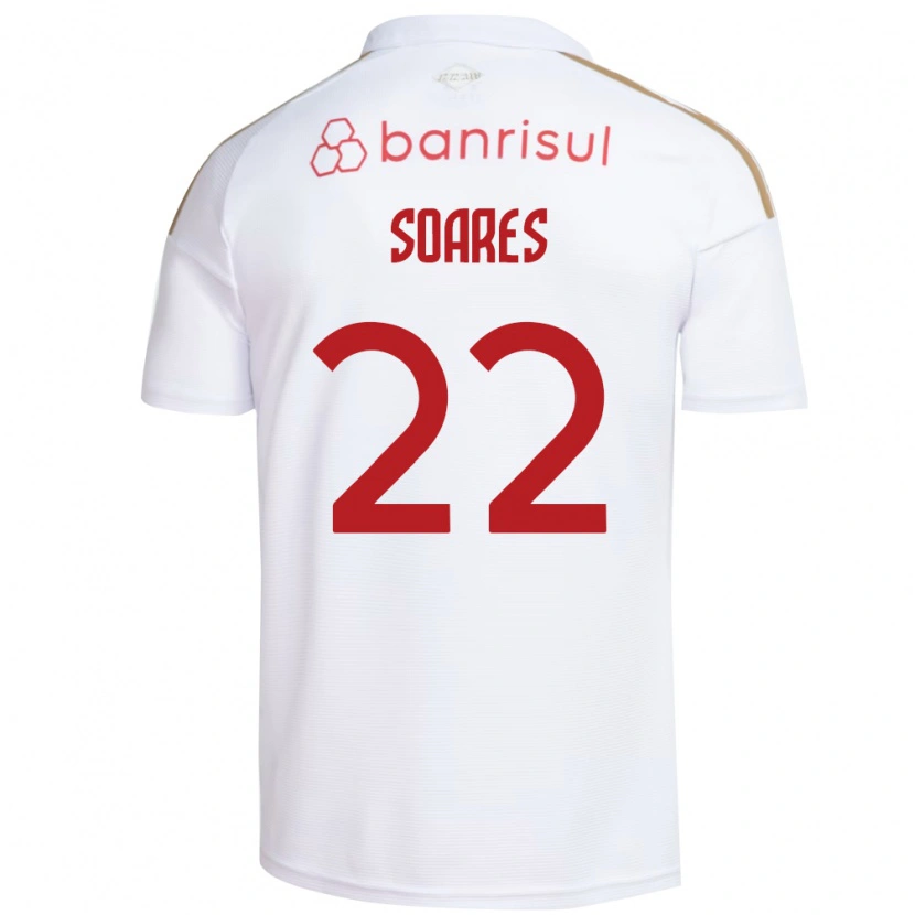 Danxen Kinder Guilherme Soares #22 Weiß Rot Auswärtstrikot Trikot 2026/27 T-Shirt Österreich