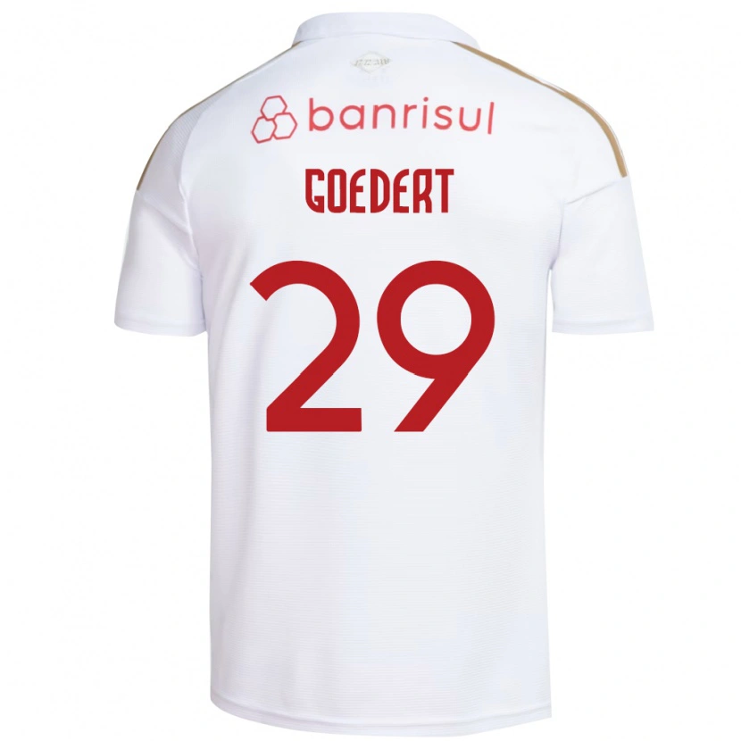Danxen Kinder Alice Goedert #29 Weiß Rot Auswärtstrikot Trikot 2026/27 T-Shirt Österreich