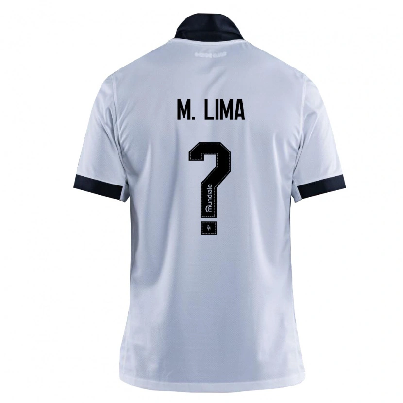 Danxen Kinder Matheus Lima #0 Schwarz Weiß Auswärtstrikot Trikot 2026/27 T-Shirt Österreich