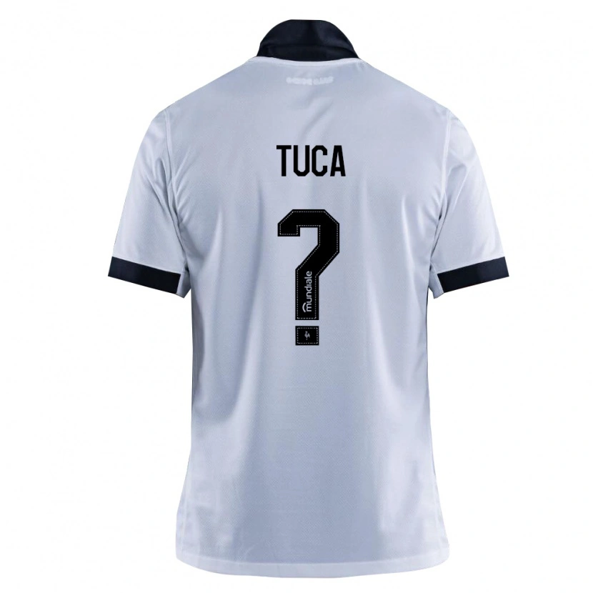 Danxen Kinder Tuca #0 Schwarz Weiß Auswärtstrikot Trikot 2026/27 T-Shirt Österreich