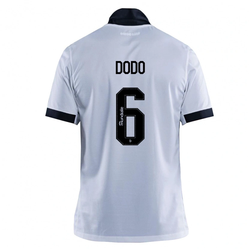Danxen Kinder Dodo #6 Schwarz Weiß Auswärtstrikot Trikot 2026/27 T-Shirt Österreich