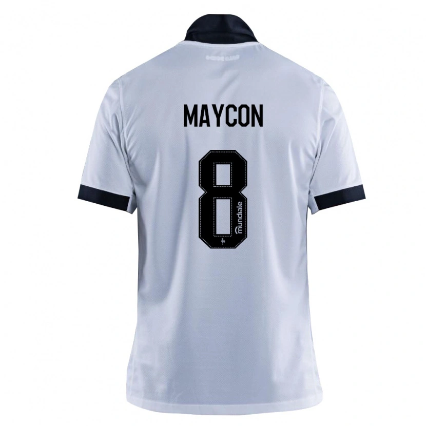 Danxen Kinder Maycon De Andrade Barberan #8 Schwarz Weiß Auswärtstrikot Trikot 2026/27 T-Shirt Österreich