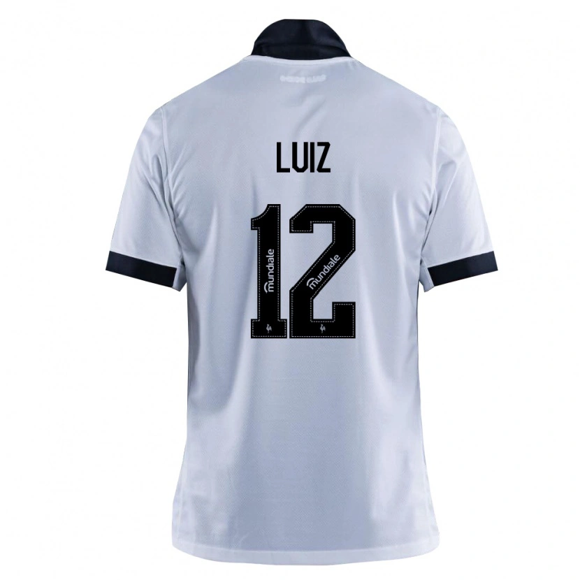 Danxen Kinder Estevan Luiz #12 Schwarz Weiß Auswärtstrikot Trikot 2026/27 T-Shirt Österreich