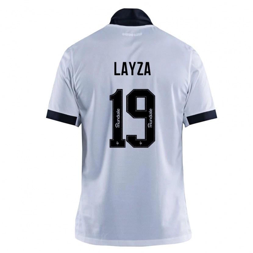Danxen Kinder Layza #19 Schwarz Weiß Auswärtstrikot Trikot 2026/27 T-Shirt Österreich