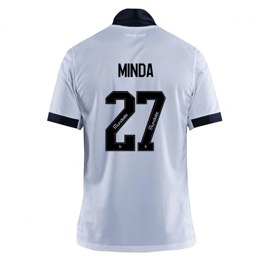 Danxen Kinder Alan Minda #27 Schwarz Weiß Auswärtstrikot Trikot 2026/27 T-Shirt Österreich