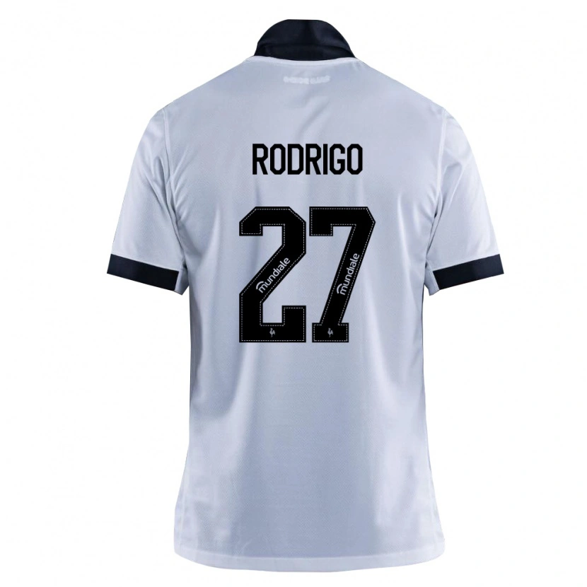 Danxen Kinder Kauã Rodrigo #27 Schwarz Weiß Auswärtstrikot Trikot 2026/27 T-Shirt Österreich