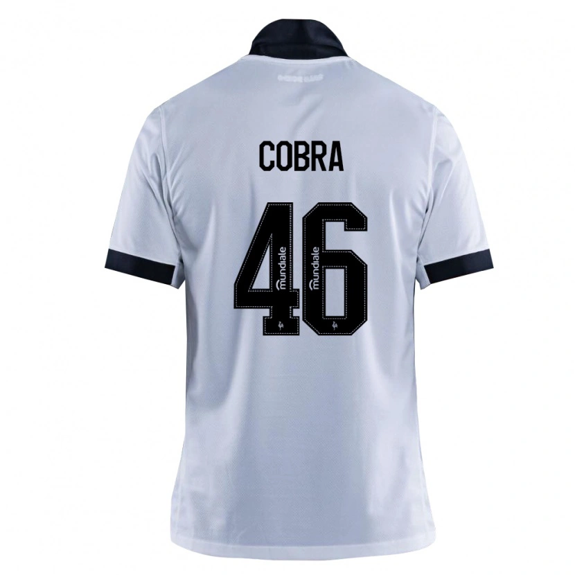 Danxen Kinder Pedro Cobra #46 Schwarz Weiß Auswärtstrikot Trikot 2026/27 T-Shirt Österreich