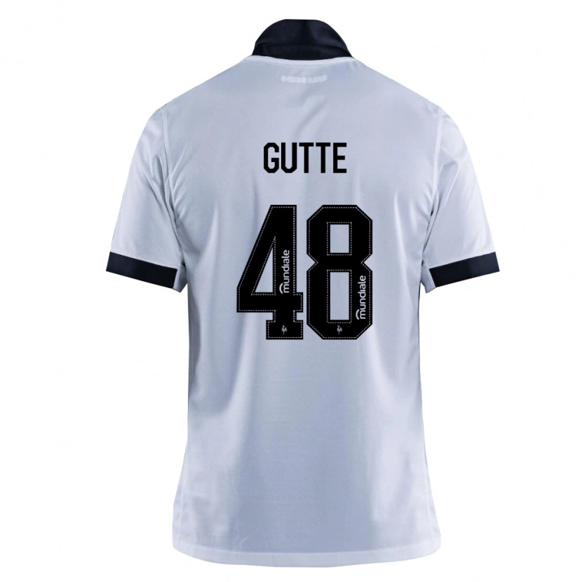 Danxen Kinder Gutte #48 Schwarz Weiß Auswärtstrikot Trikot 2026/27 T-Shirt Österreich