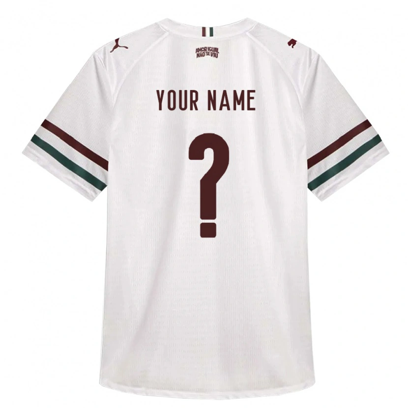 Danxen Kinder Ihren Namen #0 Weiß Grün Burgund Auswärtstrikot Trikot 2026/27 T-Shirt Österreich