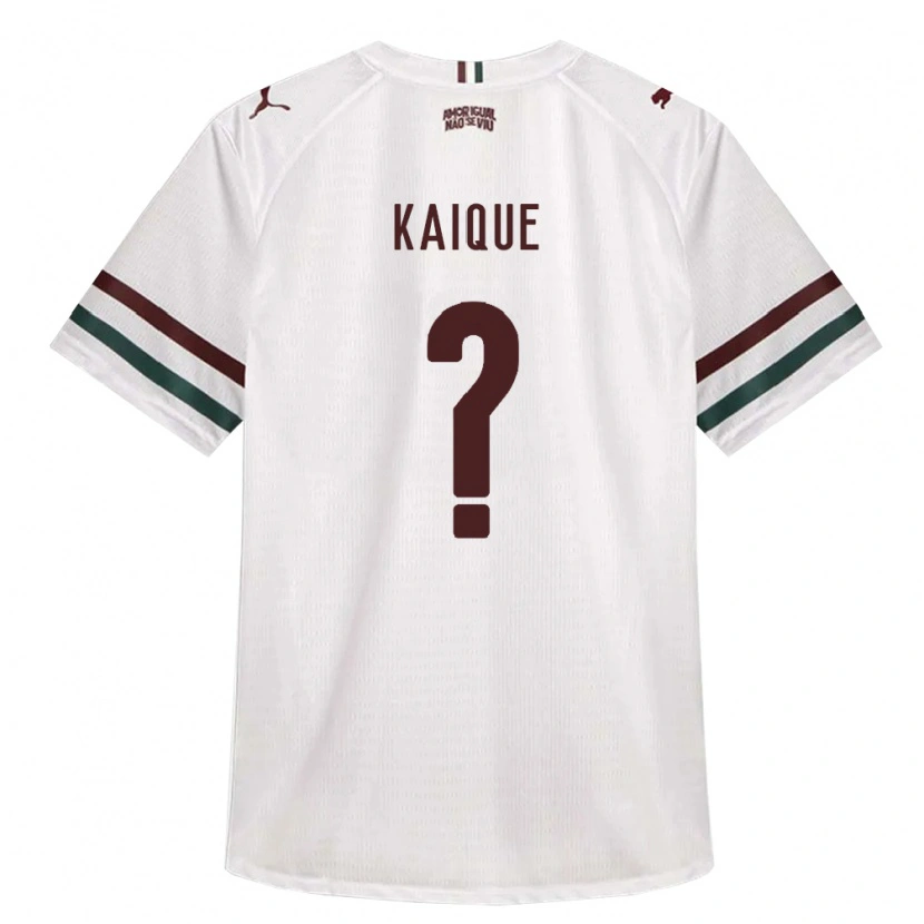 Danxen Kinder Kaique Souza Pereira #0 Weiß Grün Burgund Auswärtstrikot Trikot 2026/27 T-Shirt Österreich