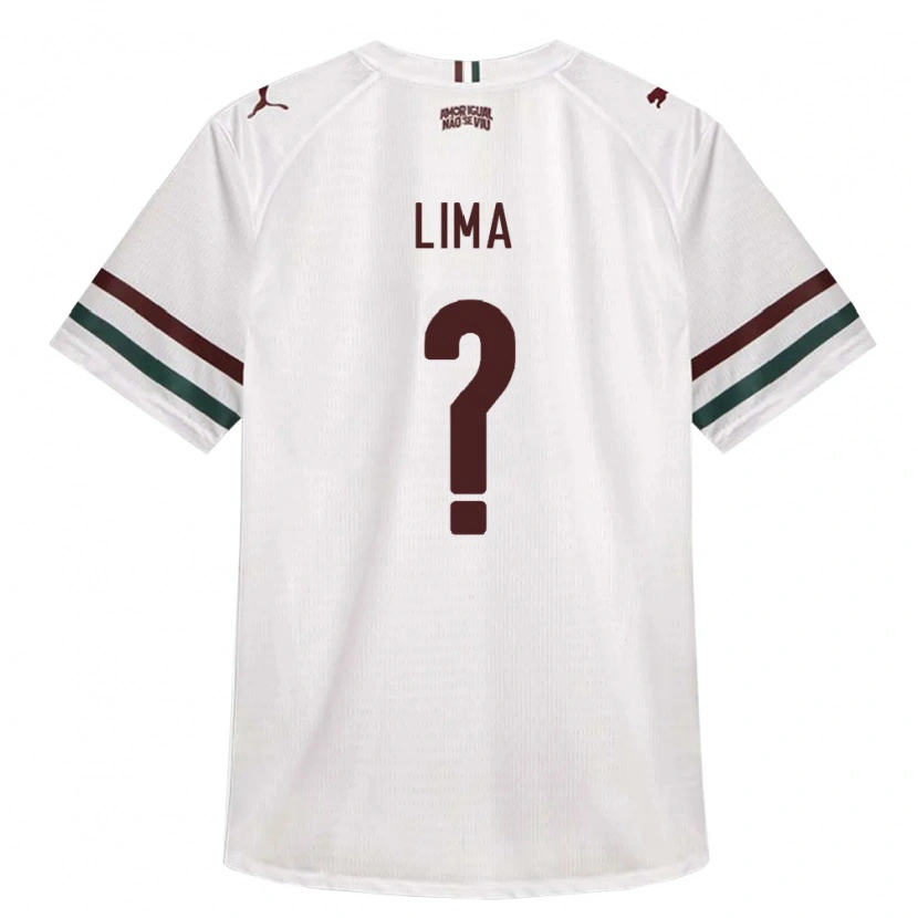 Danxen Kinder Daniel Lima #0 Weiß Grün Burgund Auswärtstrikot Trikot 2026/27 T-Shirt Österreich