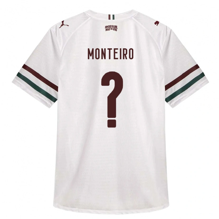 Danxen Kinder Rafael Monteiro #0 Weiß Grün Burgund Auswärtstrikot Trikot 2026/27 T-Shirt Österreich