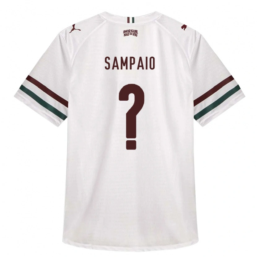 Danxen Kinder Miguel Sampaio #0 Weiß Grün Burgund Auswärtstrikot Trikot 2026/27 T-Shirt Österreich
