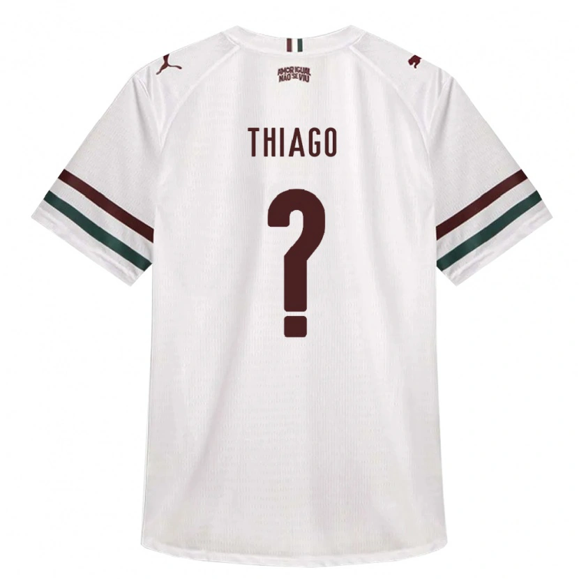Danxen Kinder Thiago #0 Weiß Grün Burgund Auswärtstrikot Trikot 2026/27 T-Shirt Österreich