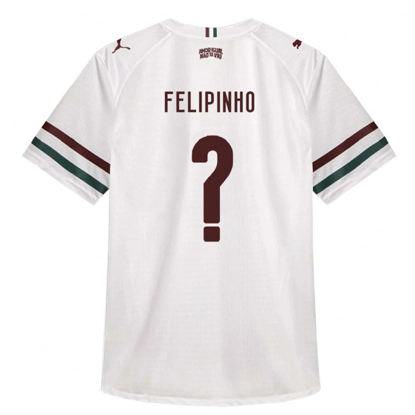 Danxen Kinder Felipinho #0 Weiß Grün Burgund Auswärtstrikot Trikot 2026/27 T-Shirt Österreich