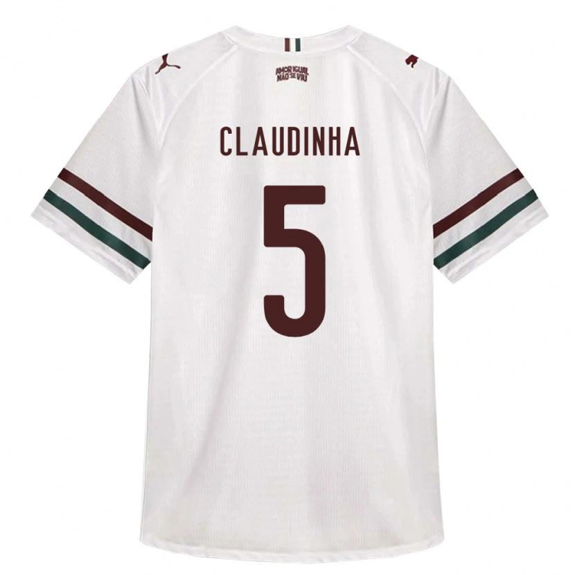 Danxen Kinder Claudinha #5 Weiß Grün Burgund Auswärtstrikot Trikot 2026/27 T-Shirt Österreich