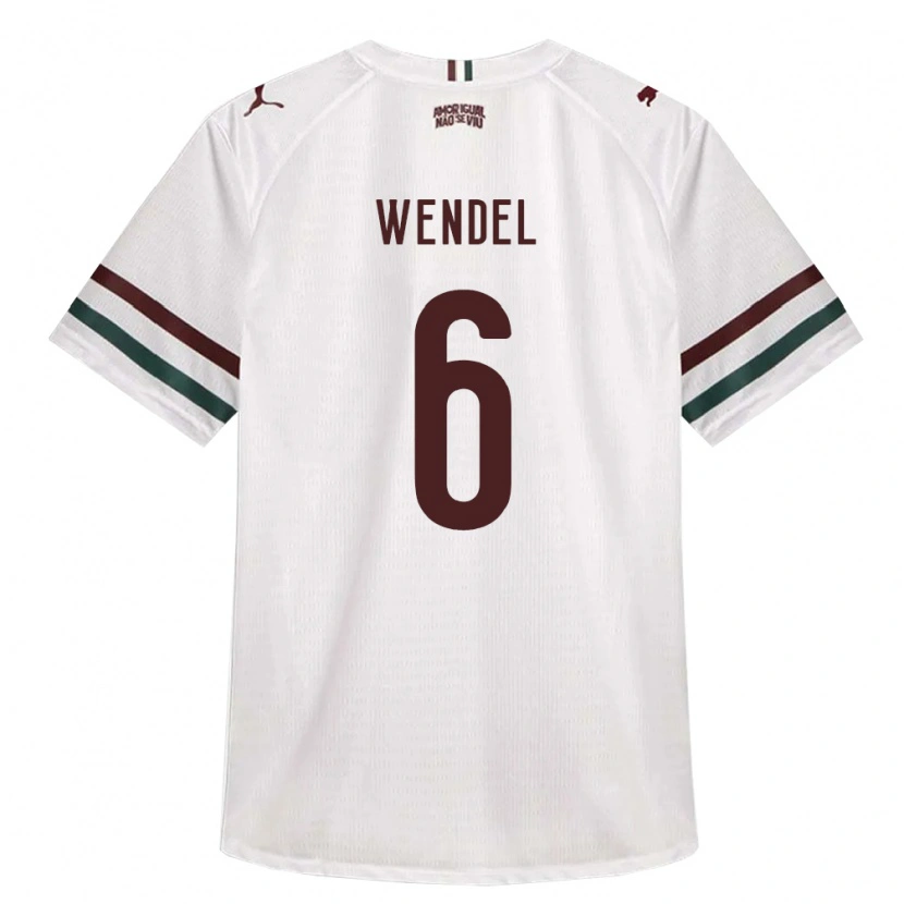 Danxen Kinder Richard Wendel #6 Weiß Grün Burgund Auswärtstrikot Trikot 2026/27 T-Shirt Österreich