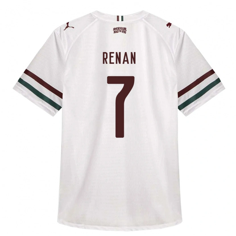 Danxen Kinder Gabriel Renan #7 Weiß Grün Burgund Auswärtstrikot Trikot 2026/27 T-Shirt Österreich