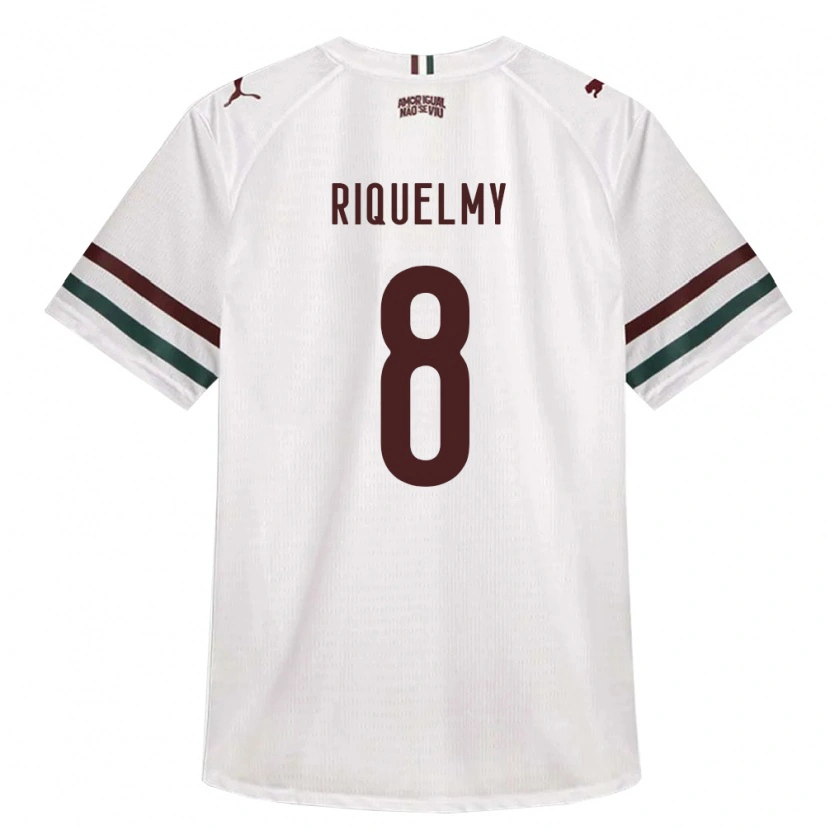 Danxen Kinder Riquelmy Tavares #8 Weiß Grün Burgund Auswärtstrikot Trikot 2026/27 T-Shirt Österreich