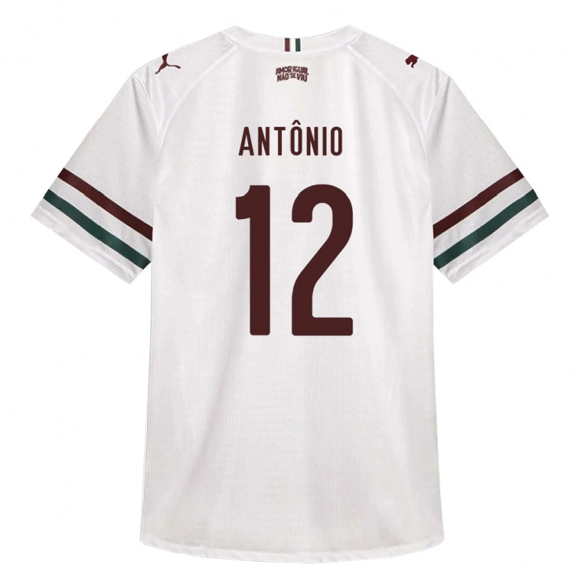 Danxen Kinder Pedro Antônio #12 Weiß Grün Burgund Auswärtstrikot Trikot 2026/27 T-Shirt Österreich