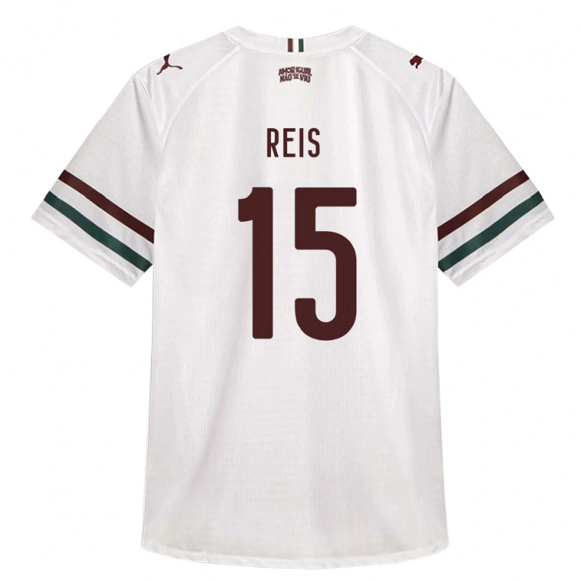 Danxen Kinder Matheus Reis #15 Weiß Grün Burgund Auswärtstrikot Trikot 2026/27 T-Shirt Österreich