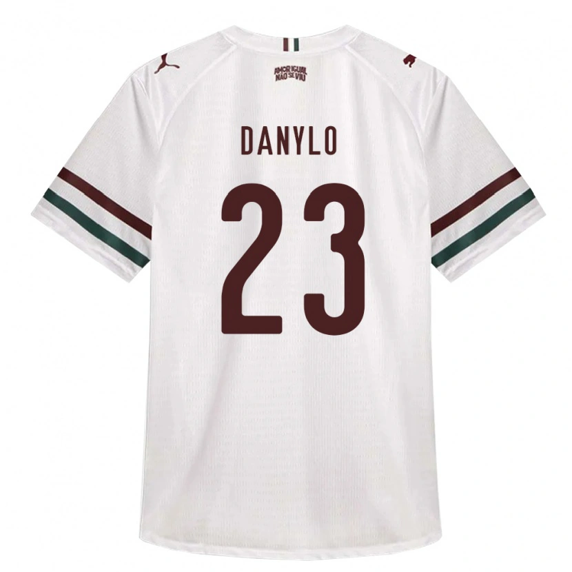 Danxen Kinder Danylo Do Amaral Barroso #23 Weiß Grün Burgund Auswärtstrikot Trikot 2026/27 T-Shirt Österreich