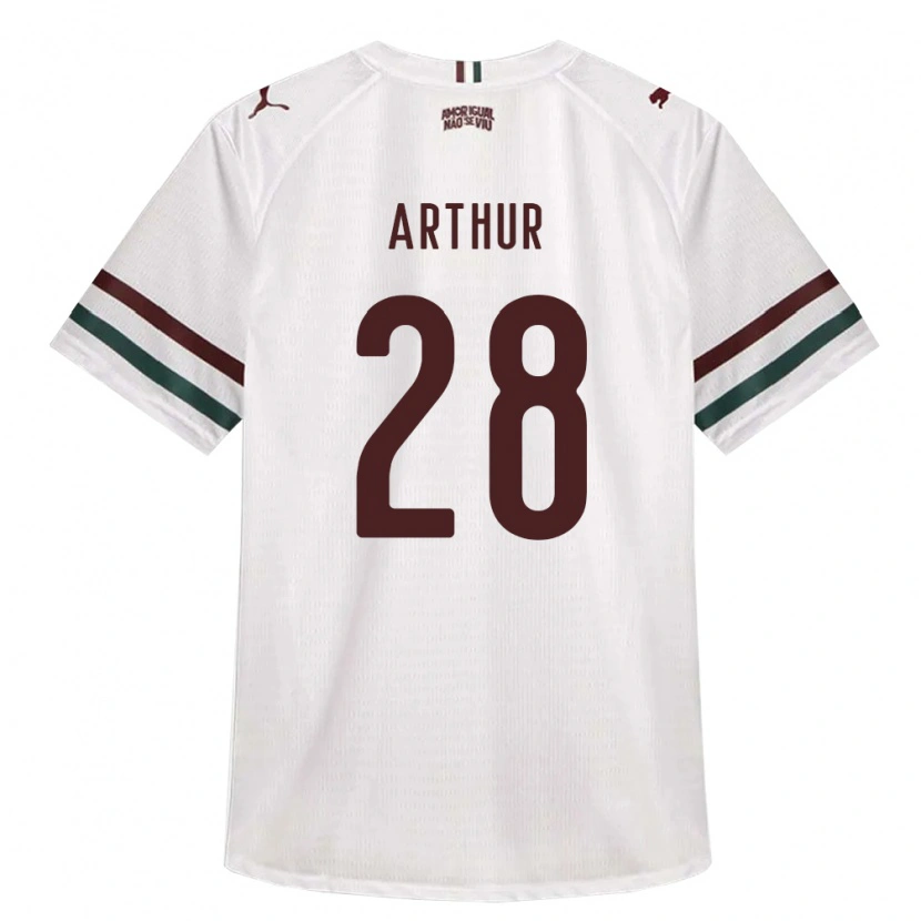 Danxen Kinder Arthur #28 Weiß Grün Burgund Auswärtstrikot Trikot 2026/27 T-Shirt Österreich